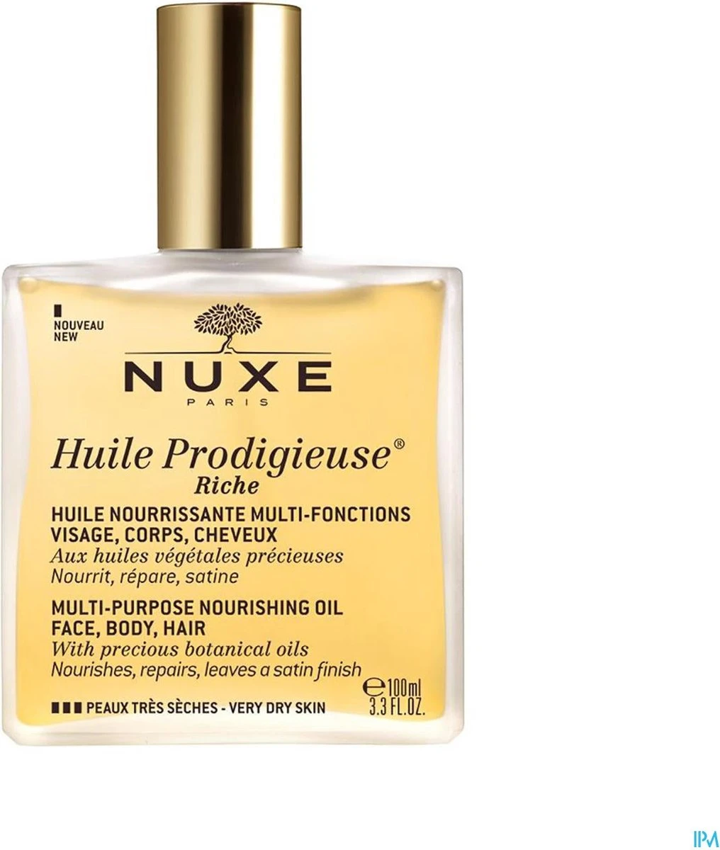Nuxe Huile Prodigieuse Riche Dry Oil Droogolie - 100 Ml 18 Nuxe Huile Prodigieuse Riche Dry Oil Droogolie - 100 Ml - Afbeelding 18