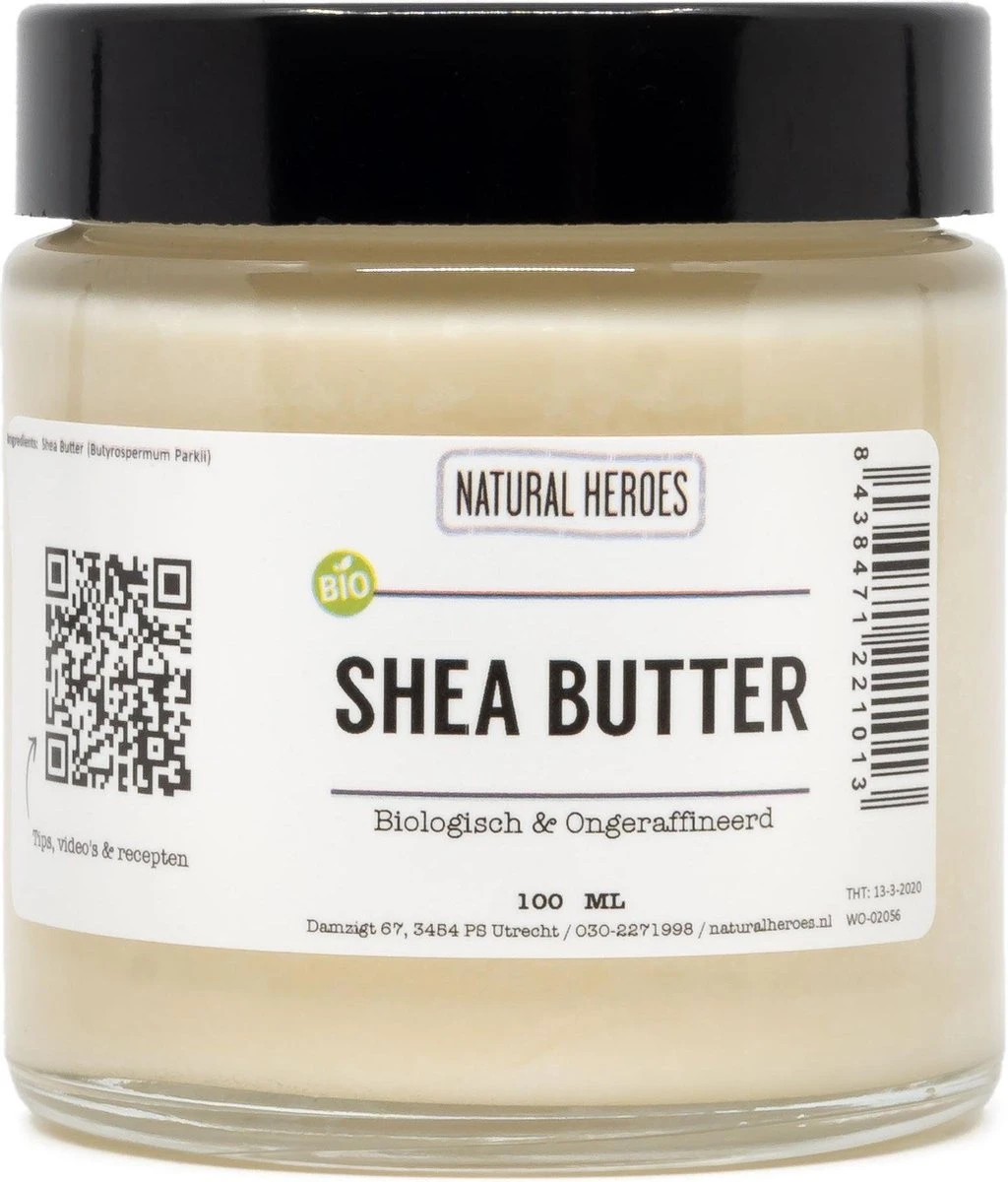 Shea Butter (Biologisch & Ongeraffineerd) 100 Ml 1 Shea Butter (Biologisch & Ongeraffineerd) 100 Ml