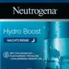 Neutrogena Hydro Boost Nachtcrème, Intensief Hydraterende En Herstellend Masker, Met Hyaluronzuur, 100% Plantaardige Trehalose En Egaliserende Memory Gel, Voor Alle Huidtypen En Olievrij, 1 X 50 Ml