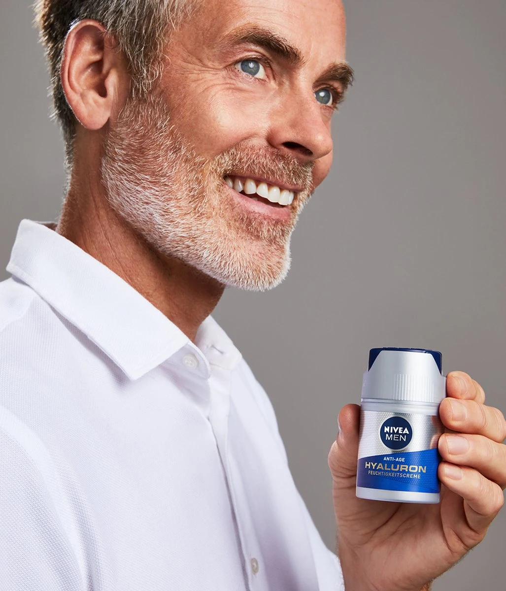 NIVEA MEN Anti-Age Hyaluron Gezichtcrème SPF 15 - 50ml 8 NIVEA MEN Anti-Age Hyaluron Gezichtcrème SPF 15 - 50ml - Afbeelding 8