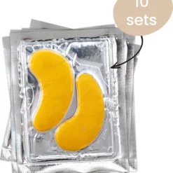 Collageen Oogmasker Van Vicius® - Gezichtsverzorging Tegen Wallen (10 Sets) - Eye Pads Tegen Donkere Kringen - Hydrogel 24K Goud -Zacht Huid Verkoop 1051x1200 1