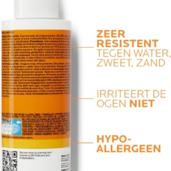 La Roche-Posay Anthelios Kind Onzichtbare Zonnebrand Spray SPF50+ - 200 Ml -Zacht Huid Verkoop 1062x1200 1