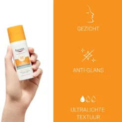 Eucerin Sun Oil Control Gel-Crème SPF 50+ - Zonnebrand - 50 Ml 25 Eucerin Sun Oil Control Gel-Crème SPF 50+ - Zonnebrand - 50 Ml -Zacht Huid Verkoop 1070x1200 3