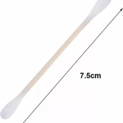 Merkloos Wattenstaafjes Hout - Bamboe - 2x100 St -Zacht Huid Verkoop 1080x1200 3