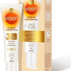 Vision Face Fluid - Zonnebrand Voor Het Gezicht - SPF 30 - 50 Ml -Zacht Huid Verkoop 1086x1200 2