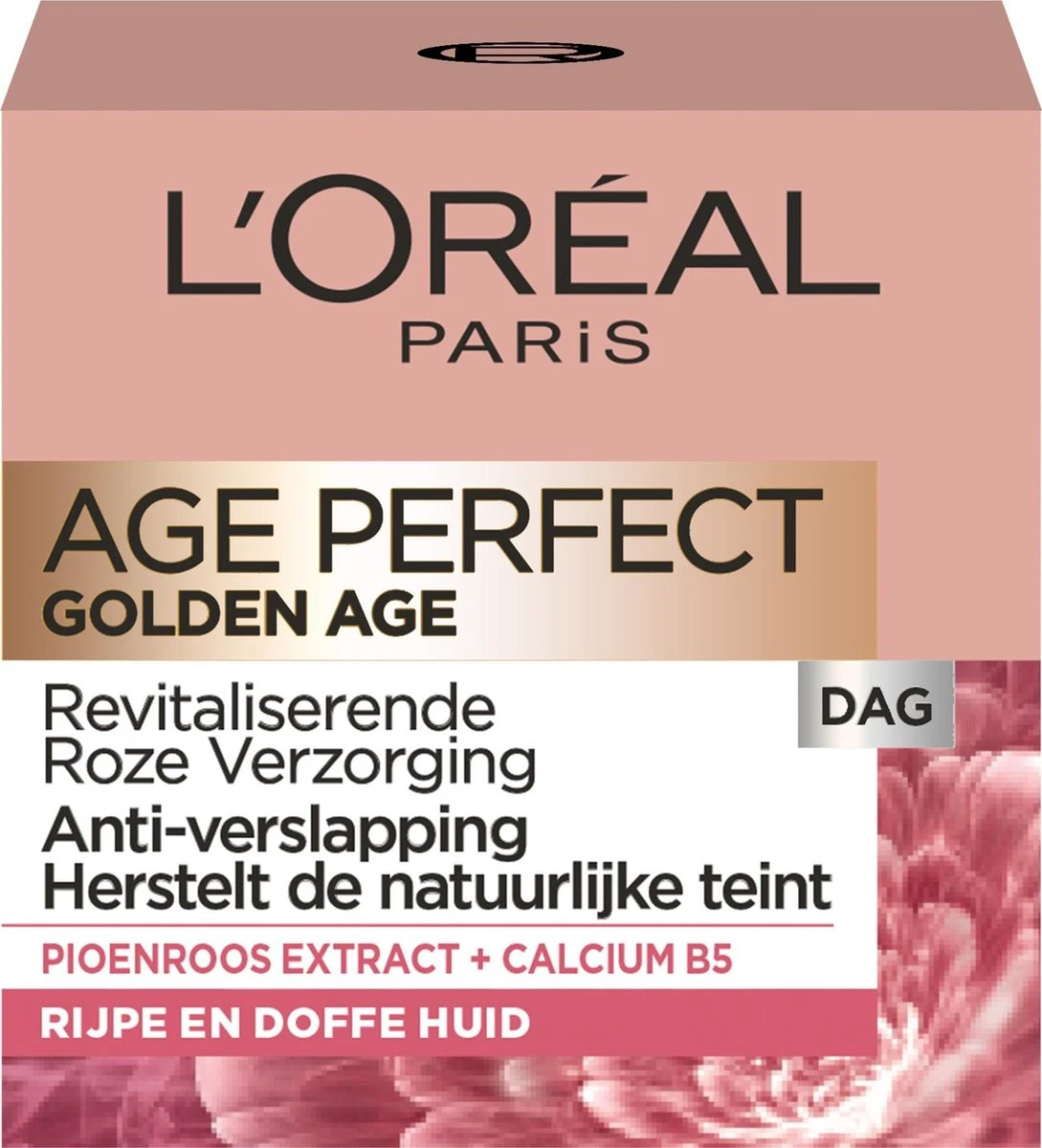 L’Oréal Paris Age Perfect Golden Age Dagcrème - 50 Ml - Anti Rimpel 12 L’Oréal Paris Age Perfect Golden Age Dagcrème - 50 Ml - Anti Rimpel - Afbeelding 12