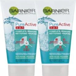 Garnier - PureActive 3-in-1 Masker Met Klei Argile Voor De Gemengde Huid Met Onzuiverheden - 2 X 150ml - Tegen Mee-eters En Onzuiverheden - Voordeelverpakking 21 Garnier - PureActive 3-in-1 Masker Met Klei Argile Voor De Gemengde Huid Met Onzuiverheden - 2 X 150ml - Tegen Mee-eters En Onzuiverheden - Voordeelverpakking -Zacht Huid Verkoop 1113x1200 4