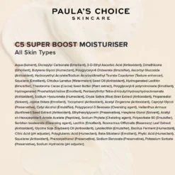 Paula's Choice C5 SUPER BOOST Nachtcrème - Hydraterende Crème Met Vitamine C - Alle Huidtypen - 50 Ml -Zacht Huid Verkoop 1114x1200 5