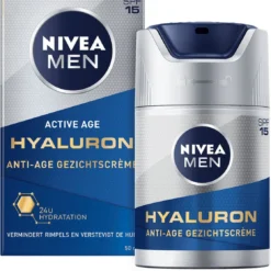 NIVEA MEN Anti-Age Hyaluron Gezichtcrème SPF 15 - 50ml