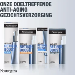Neutrogena Retinol Boost Night Cream (50ml), Snel Intrekkende Anti-veroudering Gezichtsverzorgingscrème Met Retinol, Mirtebladextract & Hyaluronzuur, Gezichtscrème Voor Een Jonger En Gezond Uitziende Huid -Zacht Huid Verkoop 1121x1200 4