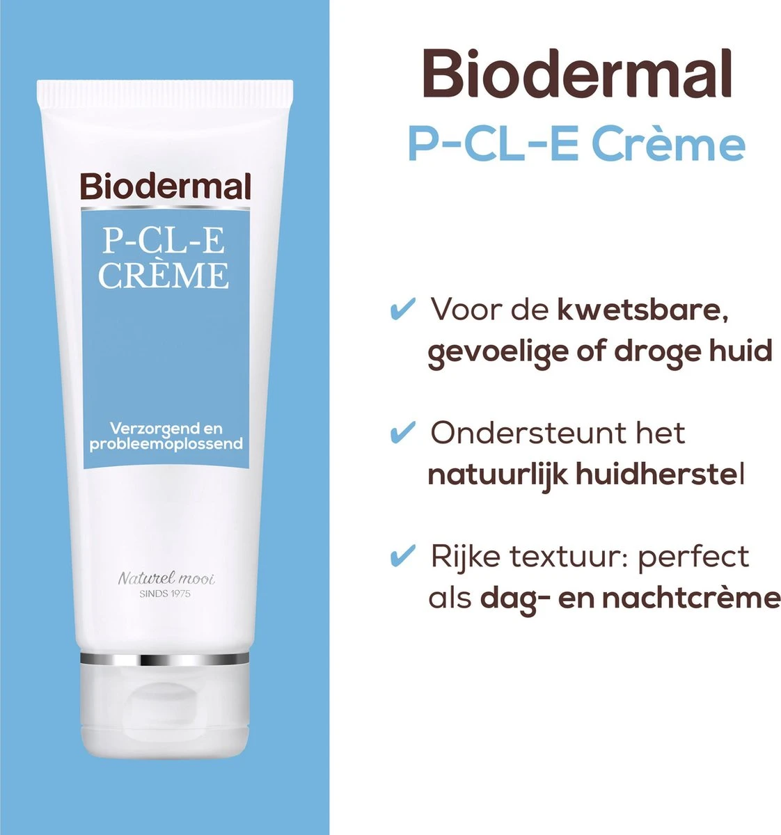 Biodermal P-CL-E Creme - Dagcreme - En Nachtcrème Met Glycerine - Gezichtsverzorging Ondersteunt Natuurlijk Herstel Van De Droge Huid - Droge Huid Gezichtscreme - 100ml 7 Biodermal P-CL-E Creme - Dagcreme - En Nachtcrème Met Glycerine - Gezichtsverzorging Ondersteunt Natuurlijk Herstel Van De Droge Huid - Droge Huid Gezichtscreme - 100ml - Afbeelding 7