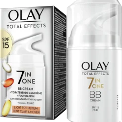 Olay Total Effects 7in1 BB Crème - Licht Tot Medium - SPF15 - 50ml