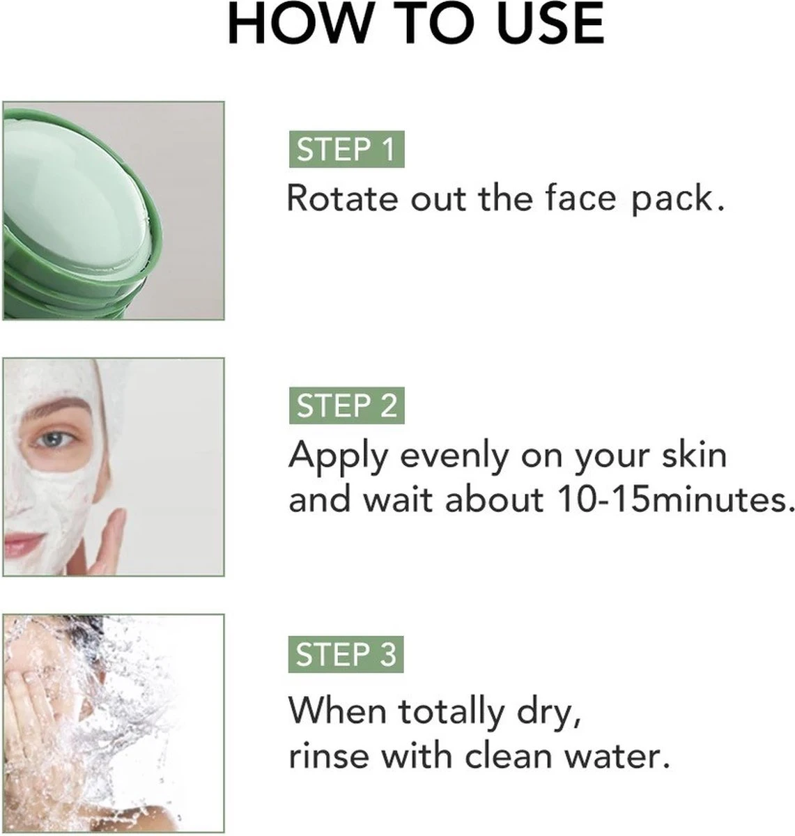 Plently - 1 + 1 Gratis - Groene Thee Masker - Green Mask Stick - 100% Natuurlijk Masker - Gezichtsmasker - Klei Masker - Anti Acne Masker - Verzorgend Masker - Groene Thee - Huidverzorging - Verkoelend - Hydraterend - Hoge Kwaliteit 6 Plently - 1 + 1 Gratis - Groene Thee Masker - Green Mask Stick - 100% Natuurlijk Masker - Gezichtsmasker - Klei Masker - Anti Acne Masker - Verzorgend Masker - Groene Thee - Huidverzorging - Verkoelend - Hydraterend - Hoge Kwaliteit - Afbeelding 6