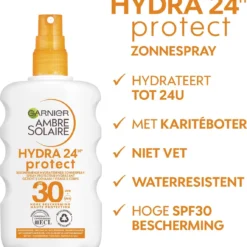 Garnier Ambre Solaire Zonnebrand Spray SPF 30 - 200 Ml -Zacht Huid Verkoop 1147x1200 1