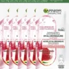 Garnier SkinActive Ampul Sheet Mask Met Watermeloen & Hyaluronzuur Gezichtsmasker - 5 Stuks