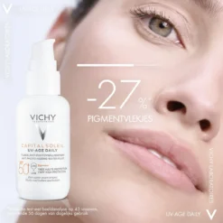 Vichy Capital Soleil UV-Age Daily SPF50+ - 40ml - Dagelijkse Zonnebrand Voor Het Gezicht - Voor Elk Huidtype, Ook Een Gevoelige Huid 12 Vichy Capital Soleil UV-Age Daily SPF50+ - 40ml - Dagelijkse Zonnebrand Voor Het Gezicht - Voor Elk Huidtype, Ook Een Gevoelige Huid -Zacht Huid Verkoop 1176x1200 9