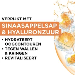 Garnier SkinActive Tissue Oogmasker - 5 Stuks - Sinaasappelsap En Hyaluronzuur - Voordeelverpakking 15 Garnier SkinActive Tissue Oogmasker - 5 Stuks - Sinaasappelsap En Hyaluronzuur - Voordeelverpakking -Zacht Huid Verkoop 1179x1200 1