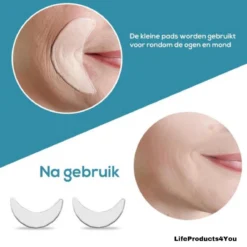 Merkloos LifeProducts4You Anti Rimpel Beauty Pads 11-delige Set - Eye Pads - Huidverzorging - Anti Aging - Tegen Rimpels En Lijntjes – Gezicht, Decolleté En Hals - Herbruikbaar - Neutraal - Hypoallergeen -Zacht Huid Verkoop 1185x1200