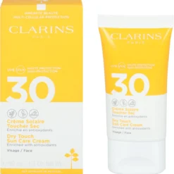 Clarins Dry Touch Facial Sun Care SPF30 - Zonnebrand - 50 Ml 14 Clarins Dry Touch Facial Sun Care SPF30 - Zonnebrand - 50 Ml -Zacht Huid Verkoop 1187x1200 1