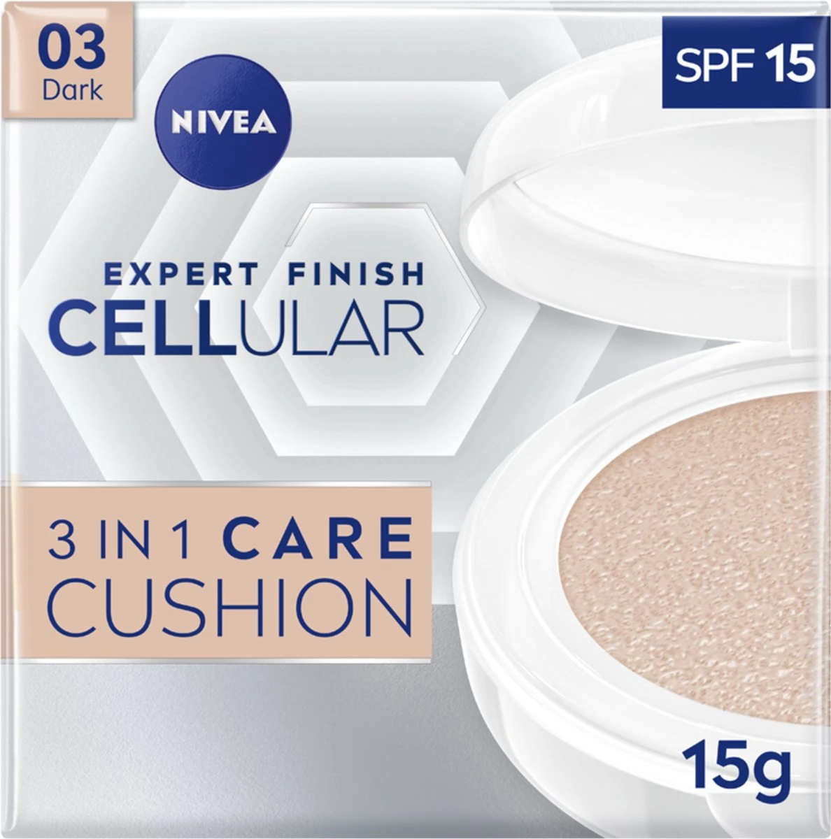 NIVEA Hyaluron Cellular Filler 3in1 Care Cushion – Medium Dark 1 NIVEA Hyaluron Cellular Filler 3in1 Care Cushion – Medium Dark