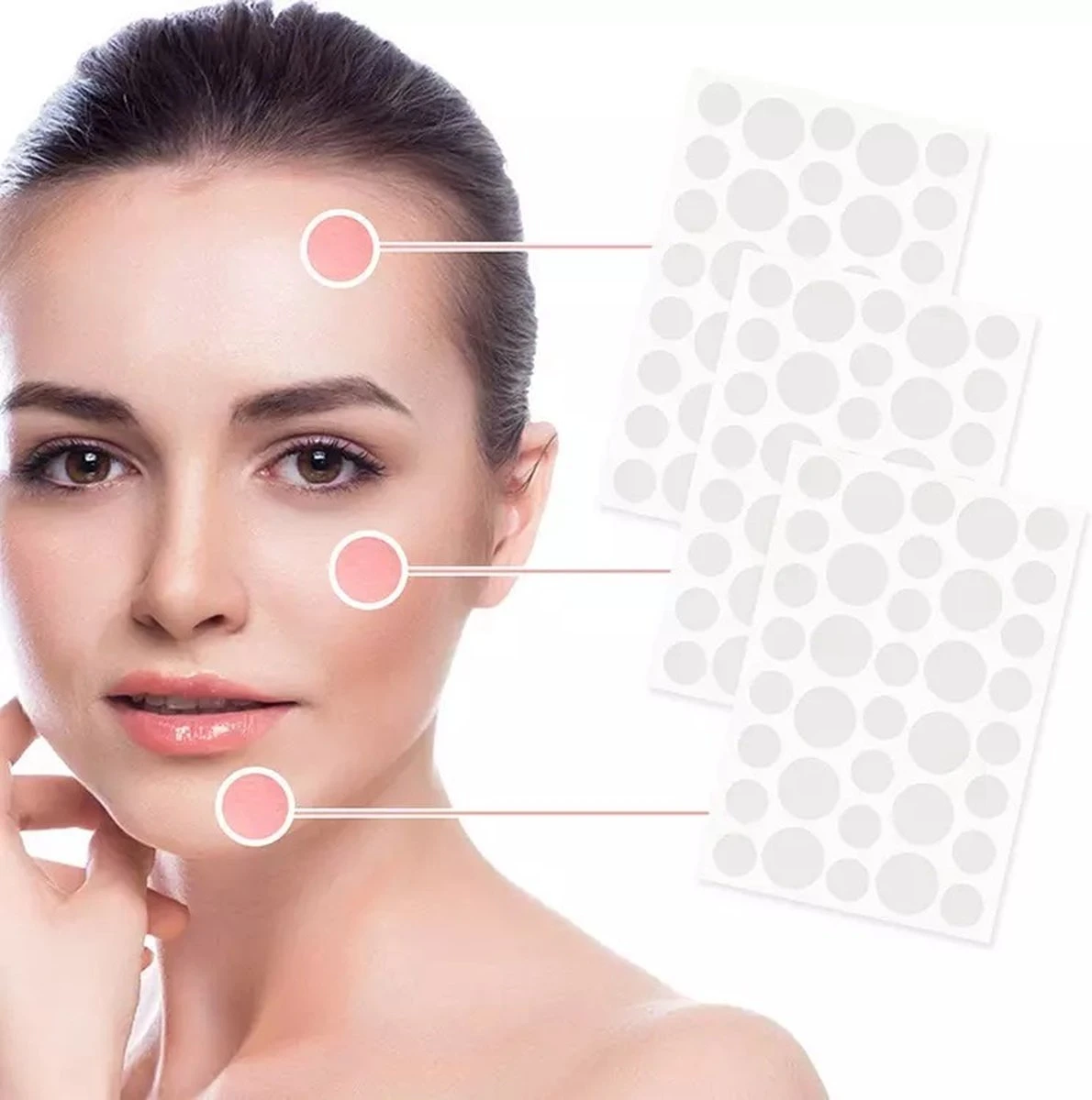 Pimple Patches - Acne Patches - Pimple Patch - Puisten Pleisters - Acne Pleister - 108 Stuks 4 Pimple Patches - Acne Patches - Pimple Patch - Puisten Pleisters - Acne Pleister - 108 Stuks - Afbeelding 4