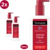 Neutrogena Intense Repair, Intensief Herstellende CICA Body Balsem, Noorse Formule, Hydraterende Bodylotion Voor De Zeer Droge, Ruwe En Jeukende Huid 2 X 250 Ml