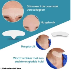 Merkloos LifeProducts4You Anti Rimpel Beauty Pads 11-delige Set - Eye Pads - Huidverzorging - Anti Aging - Tegen Rimpels En Lijntjes – Gezicht, Decolleté En Hals - Herbruikbaar - Neutraal - Hypoallergeen -Zacht Huid Verkoop 1195x1200 3