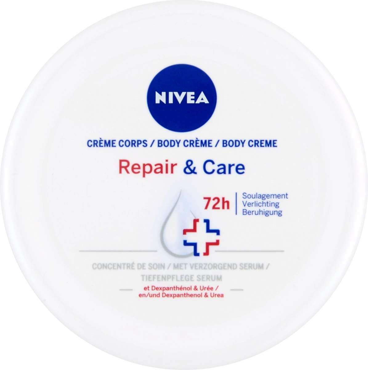 NIVEA Repair & Care Bodycrème - Zeer Droge Huid - 300 Ml 2 NIVEA Repair & Care Bodycrème - Zeer Droge Huid - 300 Ml - Afbeelding 2