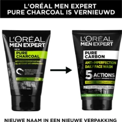 L’Oréal Paris Men Expert Pure Charcoal Gezichtsreiniging - 6 X 100 Ml - Voordeelverpakking 19 L’Oréal Paris Men Expert Pure Charcoal Gezichtsreiniging - 6 X 100 Ml - Voordeelverpakking -Zacht Huid Verkoop 1197x1200 18