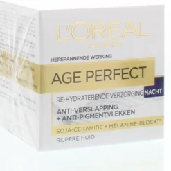 L’Oréal Paris Age Perfect Anti Rimpel- 50 Ml - Nachtcrème -Zacht Huid Verkoop 1200x1000 1