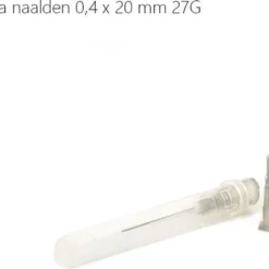 Beauty & Care - Milia Naalden - Steriele Naalden - 0,4 X 20 Mm 27G - Doos 100 Stuks