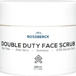 Double Duty Face Scrub - Gezichtsscrub Mannen - Reinigingsscrubs - 100 Ml