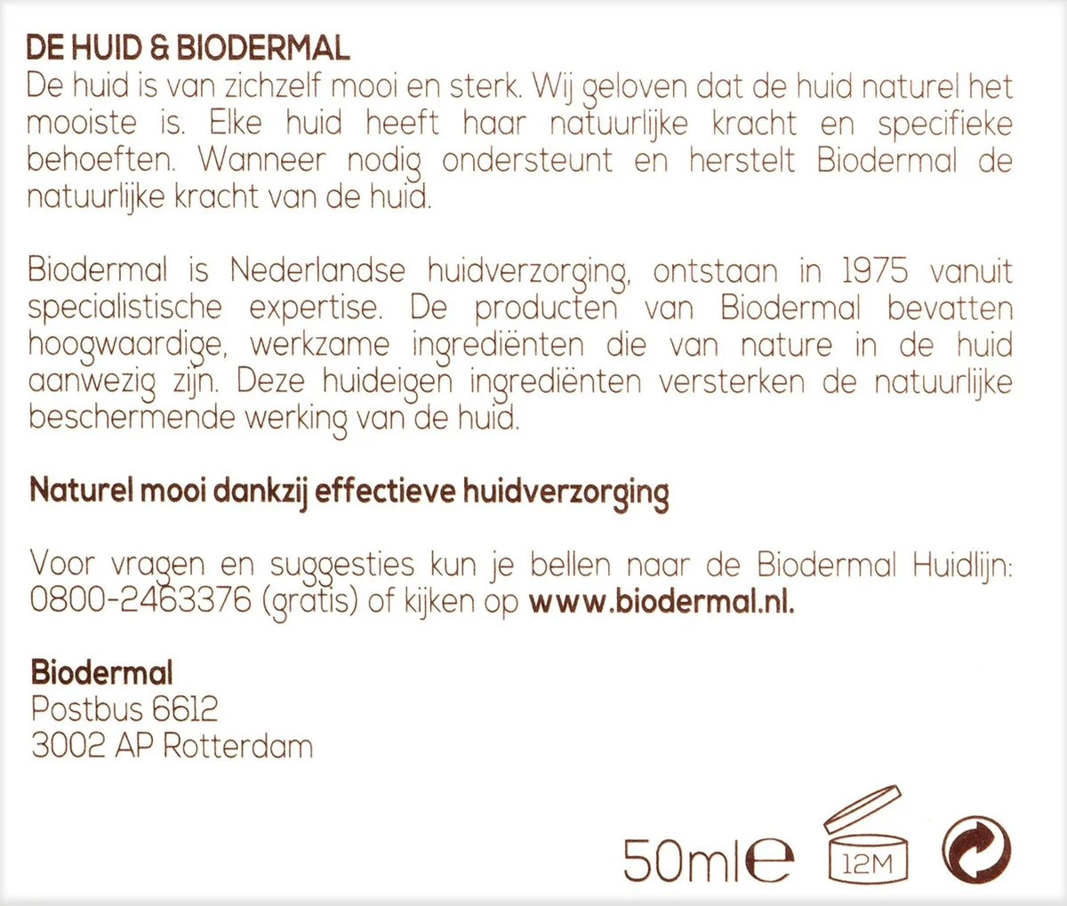 Biodermal P-Cl-E Creme - Dagcreme - Deze Dagcrème Ondersteunt Het Herstellend Vermogen Van De Droge Huid - Droge Huid Gezichtscreme - Gezichtsverzorging - 50 Ml 9 Biodermal P-Cl-E Creme - Dagcreme - Deze Dagcrème Ondersteunt Het Herstellend Vermogen Van De Droge Huid - Droge Huid Gezichtscreme - Gezichtsverzorging - 50 Ml - Afbeelding 9