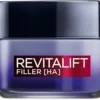 L’Oréal Paris Revitalift Filler Nachtcrème - 50 Ml - Anti Rimpel