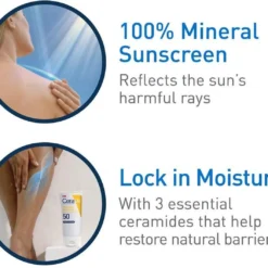 CeraVe Hydraterende Minerale Zonnebrandcrème SPF 30 Bodylotion - 150 Ml 9 CeraVe Hydraterende Minerale Zonnebrandcrème SPF 30 Bodylotion - 150 Ml -Zacht Huid Verkoop 1200x1061
