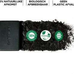 Garnier SkinActive Pure Active Charcoal Gezichtsreinigings Bar 100 Gr -Zacht Huid Verkoop 1200x1070 3