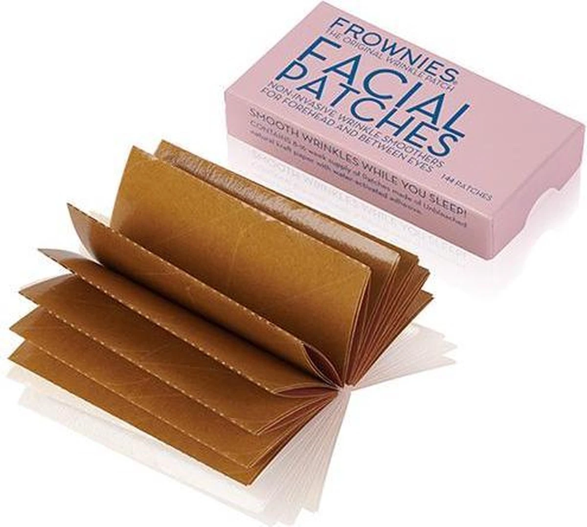 Frownies | Patches Voor Het Voorhoofd En Tussen De Ogen - 100% Natuurlijk (144 Stuks) 6 Frownies | Patches Voor Het Voorhoofd En Tussen De Ogen - 100% Natuurlijk (144 Stuks) - Afbeelding 6