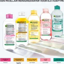 Garnier SkinActive Micellair Reinigingswater - Gevoelige Huid - 400 Ml -Zacht Huid Verkoop 1200x1079 2