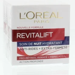 L’Oréal Paris Revitalift Anti-Rimpel Nachtcrème Met Retinol - 50 Ml -Zacht Huid Verkoop 1200x1089