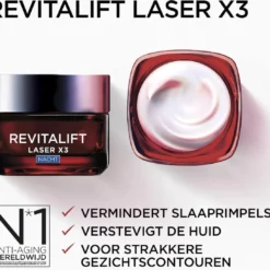 L’Oréal Paris Skin Expert Revitalift Laser X3 Nachtcrème - Anti-rimpel - 50 Ml -Zacht Huid Verkoop 1200x1092 1