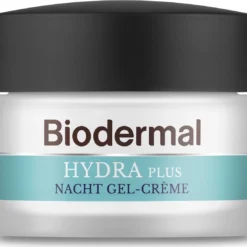 Biodermal Nachtcreme - Hydraplus Nachtcrème Gel Voor De Vochtarme Huid - Nachtcreme - 50ml