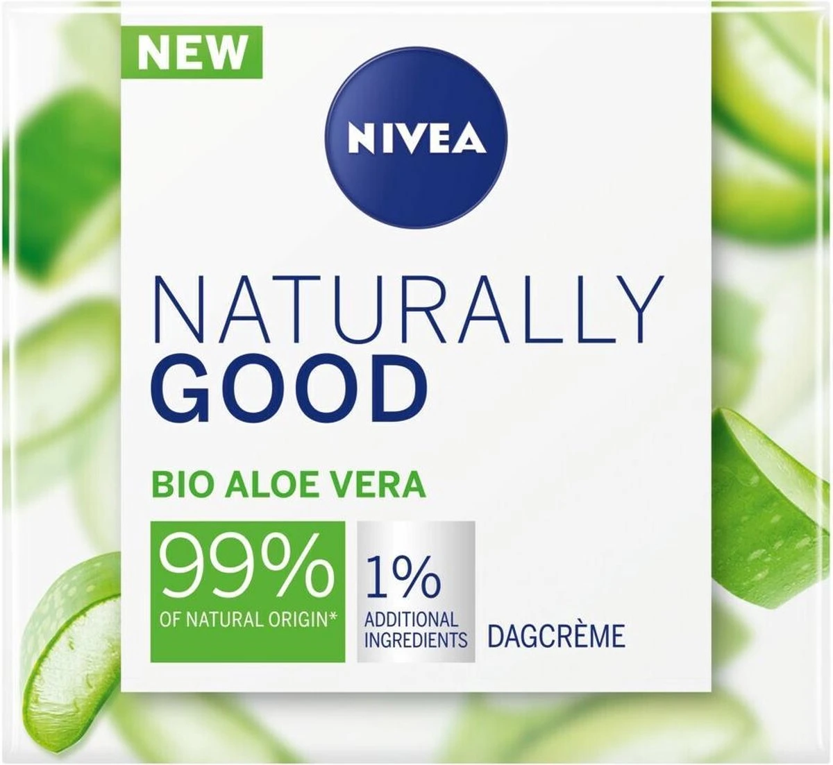 Nivea Naturally Good Dagcrème - 50 Ml - Met Biologische Aloë Vera 3 Nivea Naturally Good Dagcrème - 50 Ml - Met Biologische Aloë Vera - Afbeelding 3