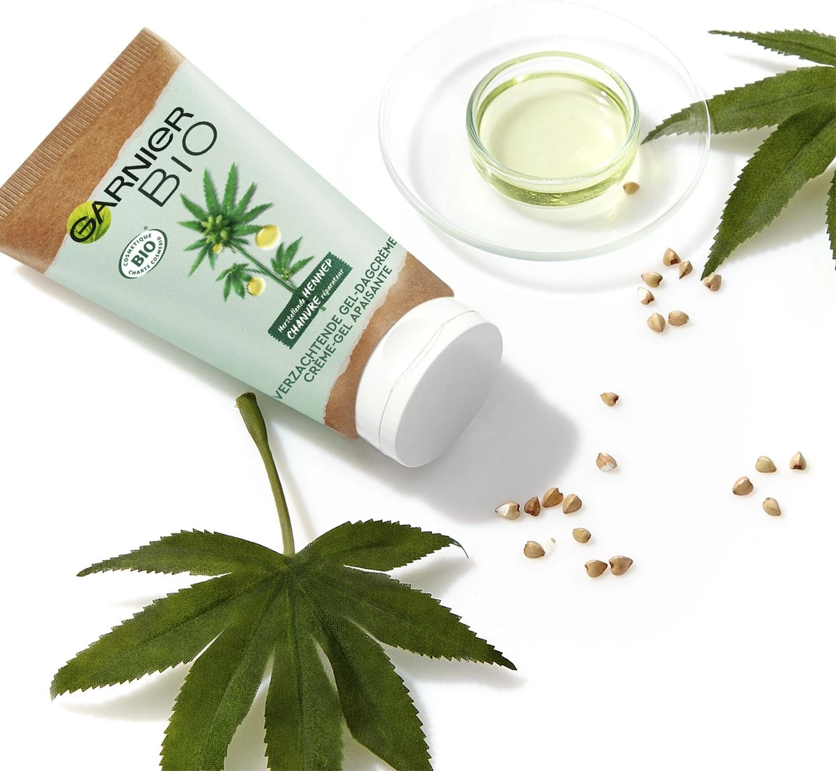 Garnier Bio Verzachtende Hennep Gel Dagcrème - 50 Ml 9 Garnier Bio Verzachtende Hennep Gel Dagcrème - 50 Ml - Afbeelding 9