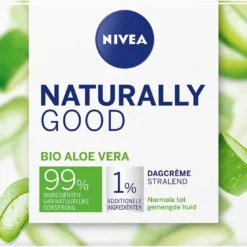 Nivea Naturally Good Dagcrème - 50 Ml - Met Biologische Aloë Vera 17 Nivea Naturally Good Dagcrème - 50 Ml - Met Biologische Aloë Vera -Zacht Huid Verkoop 1200x1107