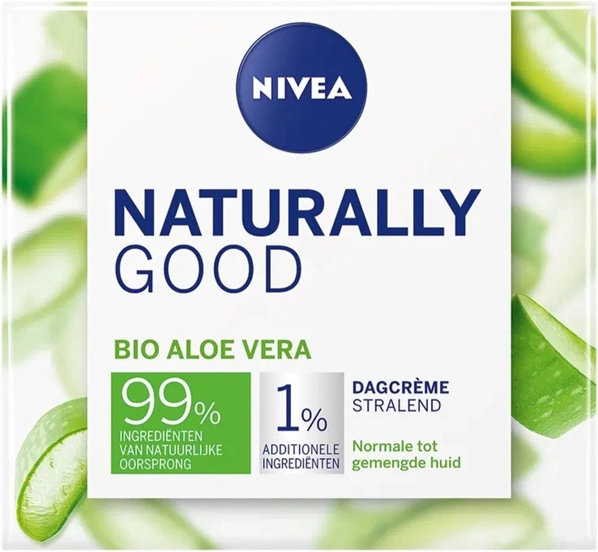 Nivea Naturally Good Dagcrème - 50 Ml - Met Biologische Aloë Vera 9 Nivea Naturally Good Dagcrème - 50 Ml - Met Biologische Aloë Vera - Afbeelding 9