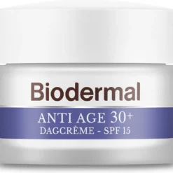 Biodermal Anti Age 30+ - Dagcrème Tegen Huidveroudering - SPF15 - 50ml