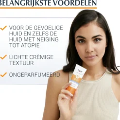 Eucerin Sun Sensitive Protect Crème SPF50+ Zonnebrand - 50 Ml -Zacht Huid Verkoop 1200x1110 4