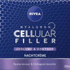 NIVEA CELLular Anti-Age Volume Filling - 50 Ml - Nachtcrème -Zacht Huid Verkoop 1200x1114 2