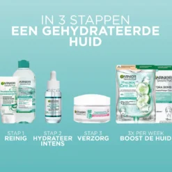 Garnier SkinActive Hyaluronzuur Aloë Vera Hydraterende Dagcrème 50 Ml -Zacht Huid Verkoop 1200x1118 1