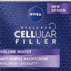NIVEA CELLular Anti-Age Volume Filling - 50 Ml - Nachtcrème -Zacht Huid Verkoop 1200x1121 1